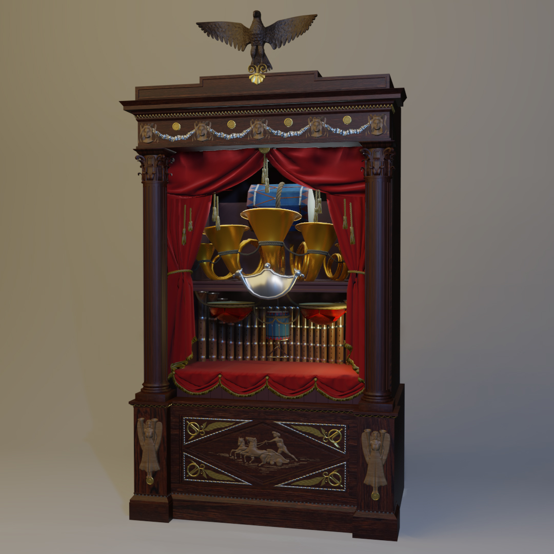 A mechnical instrument of the Orchestrion type called Panharmonicon